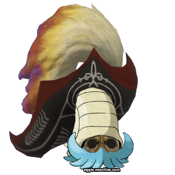 The pokemon Ammonyte but with Amon's Hat