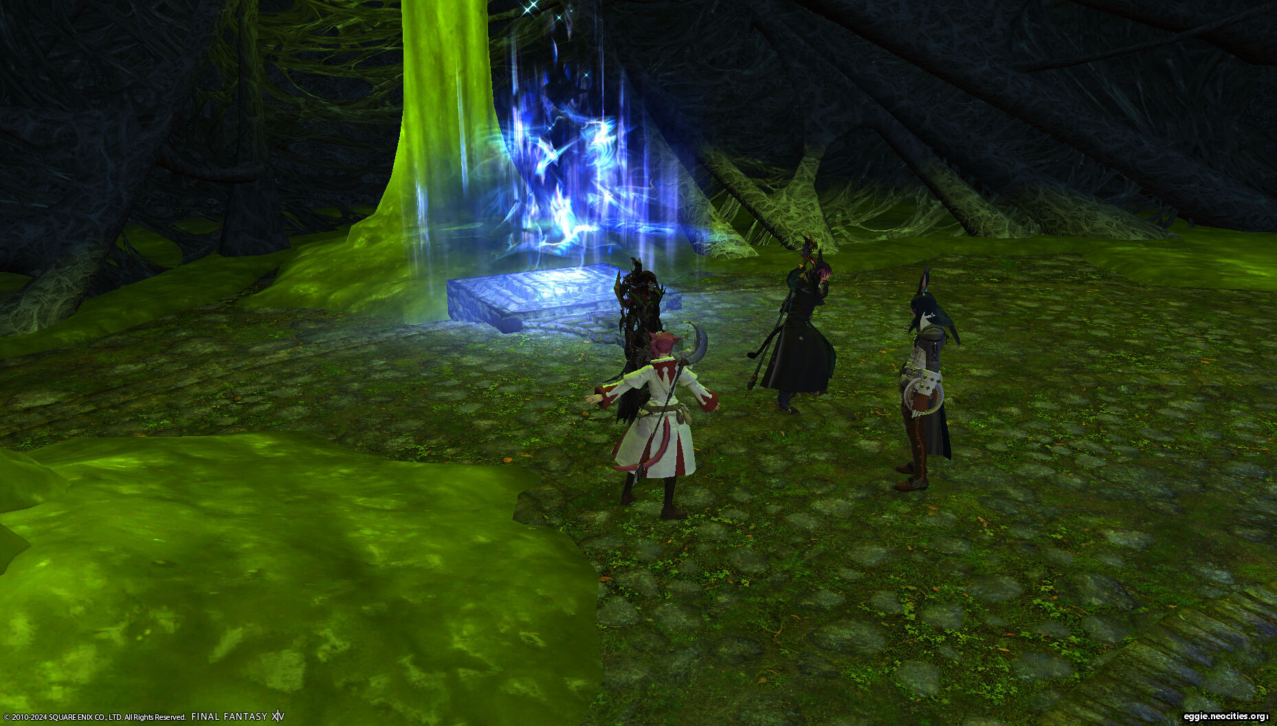 Zel and Pixel's party dancing at the exit of Totorak