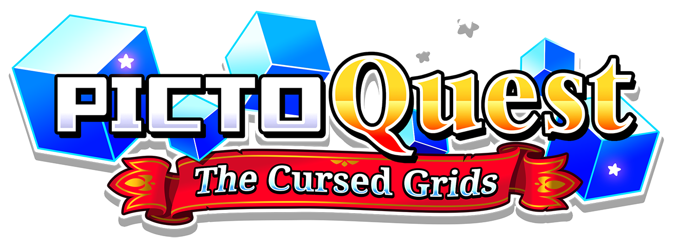Logo for PictoQuest The Cursed Grids